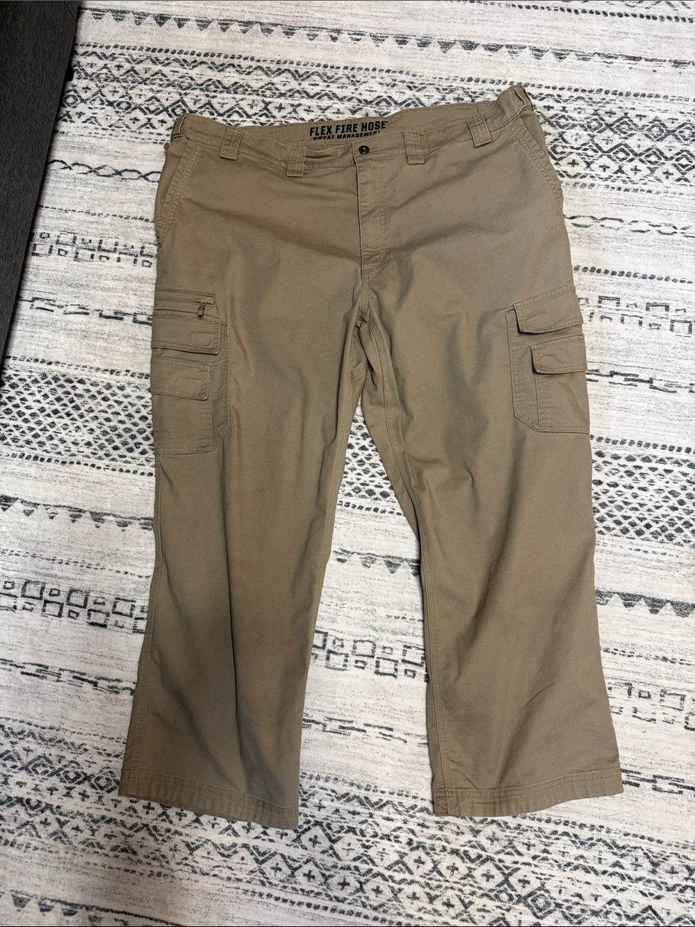 Duluth Trading Co Tan Cargo Work Pants
